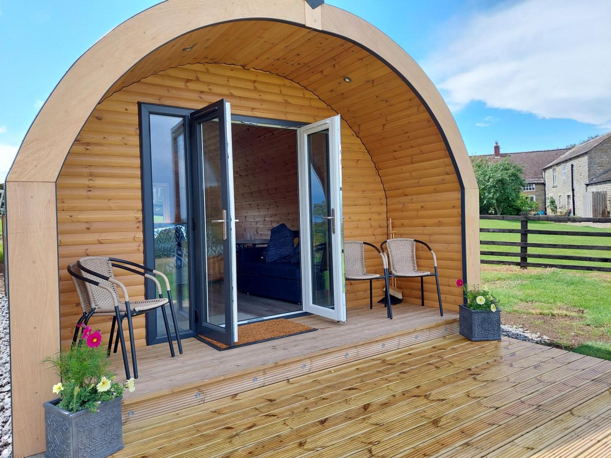 High Whashton Springs Glamping Pod, Richmond Yorks Daire Dış mekan fotoğraf