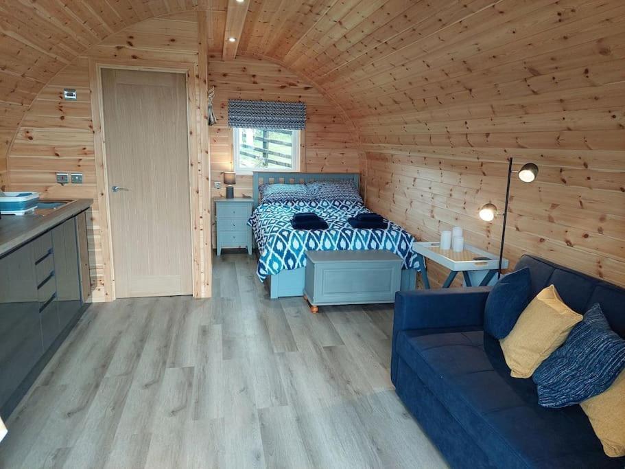 High Whashton Springs Glamping Pod, Richmond Yorks Daire Dış mekan fotoğraf